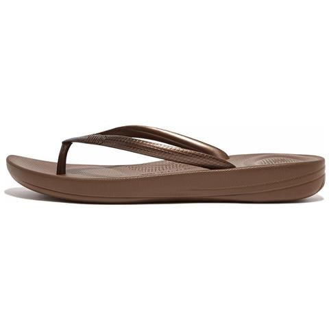 Women Iqushion Ergonomic Flip-flops E54-012, Donne, Marrone, 38 - Foto 8