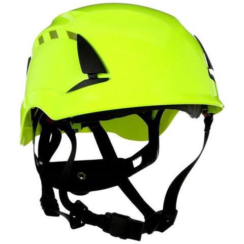 Casco Di Protezione Ventilato, Con Sensore Uv Verde Neon Securefit En 397, En 12492, En 50365 - Foto 1