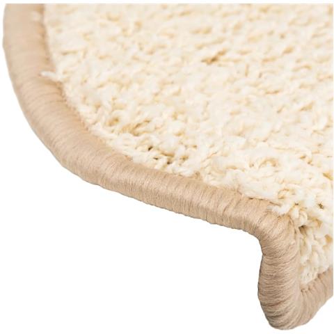 Tappetini Per Scale 15 Pz Crema 65x25 Cm - Foto 2