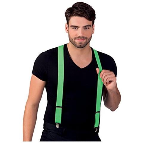 Bretelle Basic Per Adulti, Verde, Taglia Unica, 00600 - Foto 1