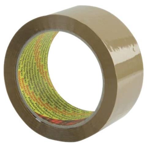 Nastro Da Imballo ® 309 In Acrilico A Rumorosità Ridotta 50 Mm X 66 M Marrone Conf. Da 6 Pezzi - 309 - Foto 1