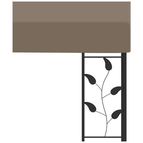 Gazebo A Parete 6x3x2,5 M Talpa - Foto 6