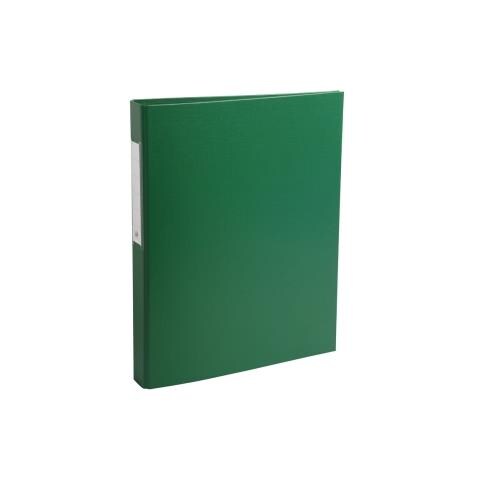 Ring Binder Exacompta - 25 mm Binder Capacity - A4 - 210 mm Larghezza x 297 mm Lunghezza Dimensione Foglio - 2 Chiusura - Polipropilene - Verde - Foto 1