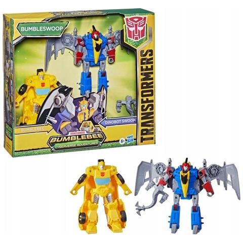 Transformers Cyberverse Figura Rotolo E Combina - Bumbleswoop (f2733) - Foto 1