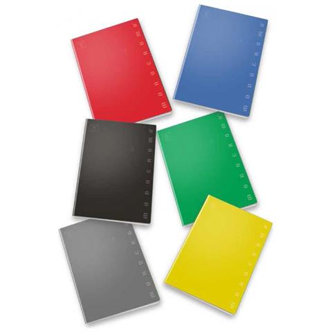 Monocromo Quaderno A5 80 Gr Righe 1r 40 Fogli Conf 10 Pz. - Foto 1