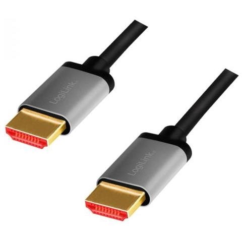 Cha0106 Cavo Hdmi 3 M Hdmi Tipo A (standard) Nero, Grigio - Foto 1