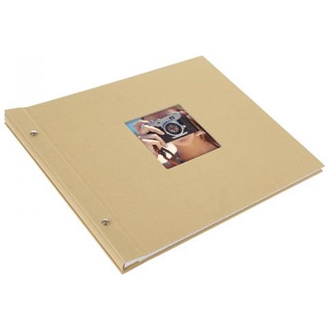 28606 Album Fotografico E Portalistino Beige 40 Fogli 10x15 Rilegatura Perfetta - Foto 3