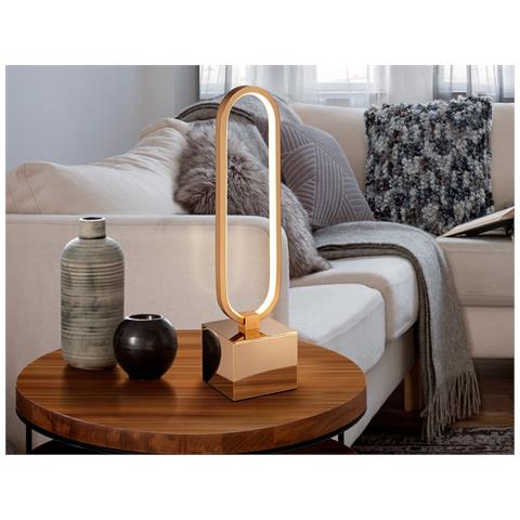 Lampada Da Tavolo A Led Colette, Oro Rosa - Foto 2