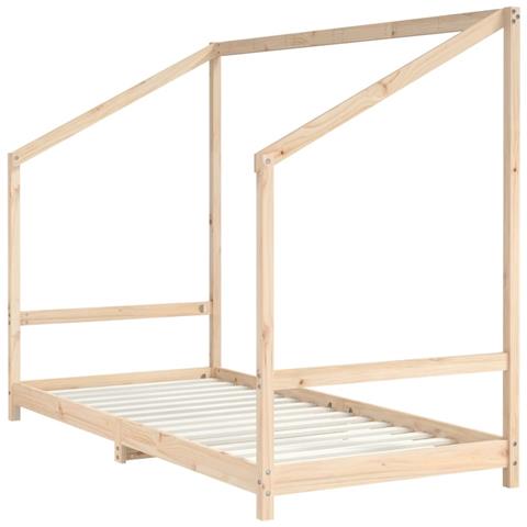 Giroletto Per Bambini 90x190 Cm In Legno Massello Di Pino - Foto 3