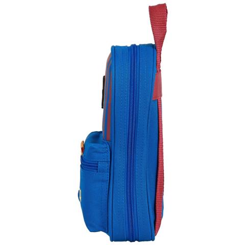 Astuccio Zaino F.c. Barcelona Rosso Granato Blu Marino - Foto 5