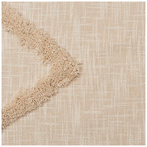 Coperta Jaunpur Cotone 130 X 180 Cm Beige - Foto 2