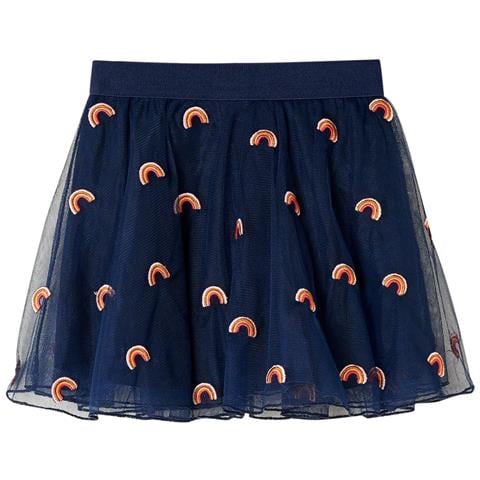 Gonna Da Bambina Con Tulle Blu Marino 140 - Foto 1