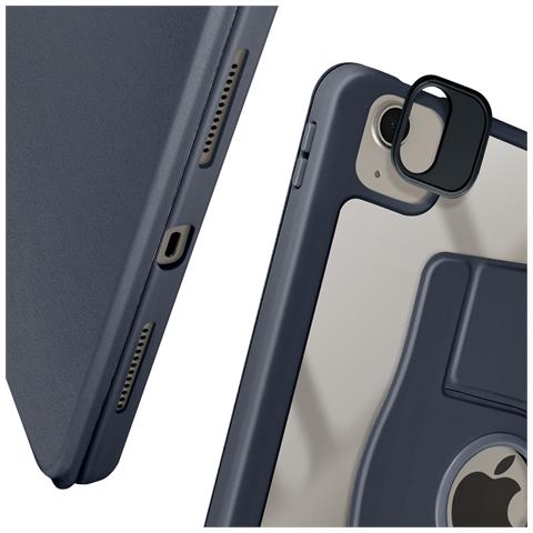 Custodia Per Ipad Air 11' 2024 Copertina Supporto Rotante 360° - Foto 2