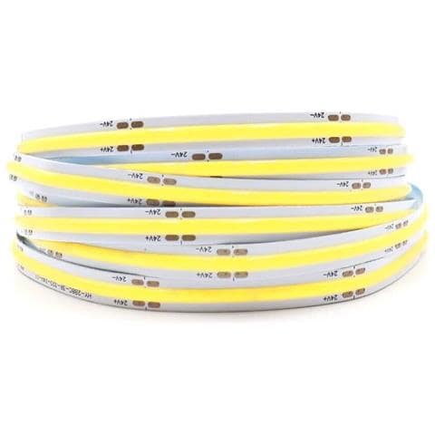 Striscia Led Cob Luce Bianca Bobina 50 Metri 24 V Strip Smd 600 Watt 6500k - Foto 1