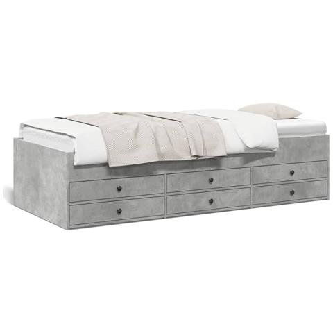 Divano Letto con Cassetti senza Materasso 90x190 cm - Foto 2