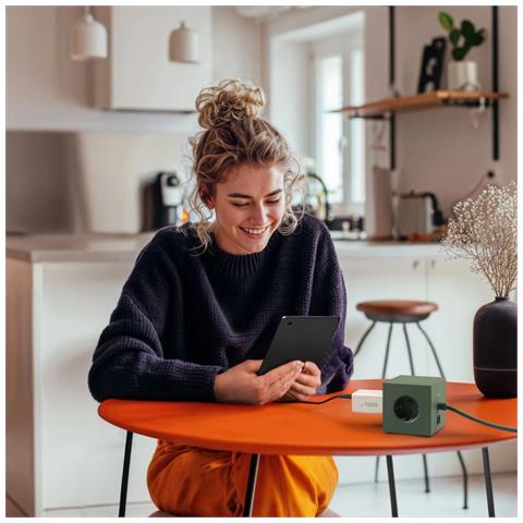 00201997 Caricabatterie per dispositivi mobili Computer portatile, Smartphone, Tablet Bianco AC Ricarica rapida Interno - Foto 2