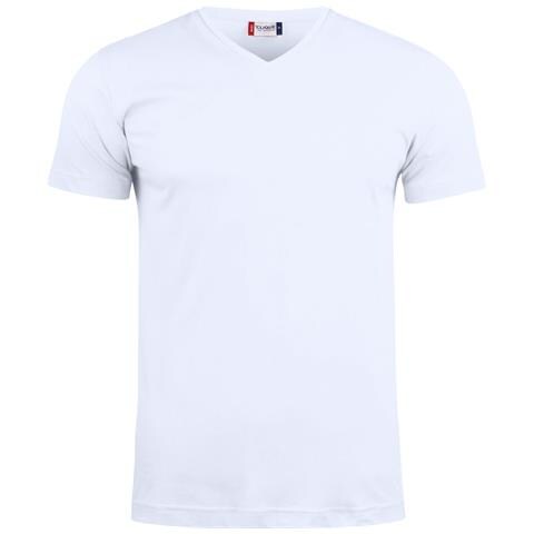 Basic-t V-neck Bianco 3xl - Foto 1