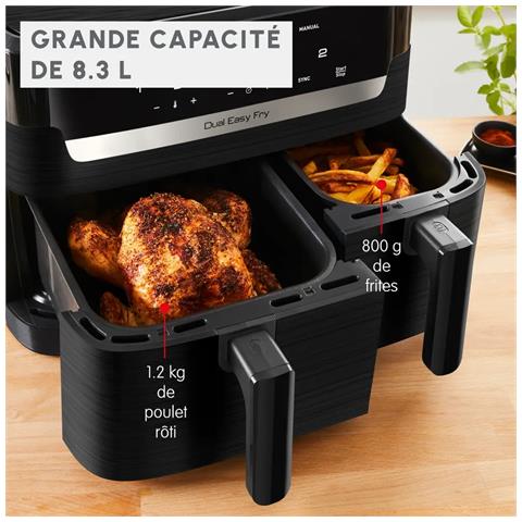 Friggitrice EZ901N20 Capacità 8.3 Litri 2700 Watt Colore Nero - Foto 3