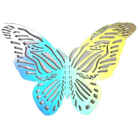Adesivi Murali 3d A Forma Di Farfalla - Set Da 12   C - Foto 6
