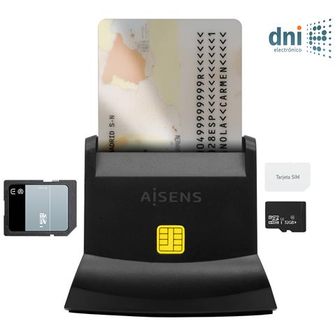 ASCR-SN04CSD-BK lettore di controllo di accesso Lettore di controllo accessi USB Nero - Foto 2