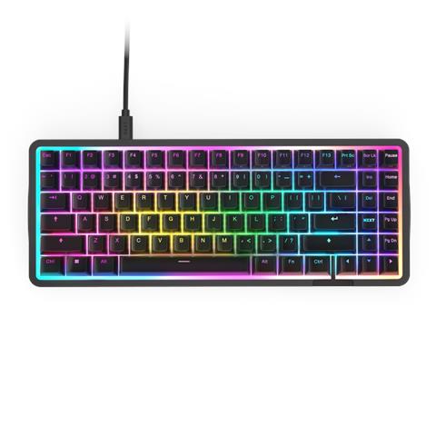 Function Elite MiniTKL tastiera Gaming USB Tedesco Nero - Foto 1