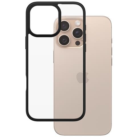 PG HardCase Black iPhone 16 6.9Inch Pro custodia per cellulare Cover Trasparente - Foto 1