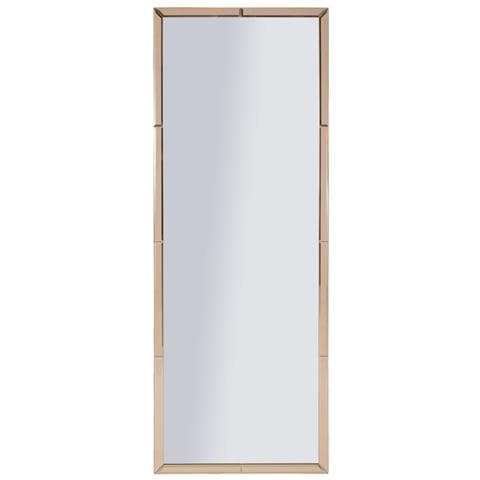 Specchio Con Cornice Mf700 - Rosa - Mdf - 150x55x2 Cm - Foto 1