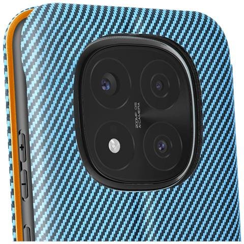 Custodia Effetto Carbonio Per Redmi Note 14 Pro Con Portacarte - Foto 2