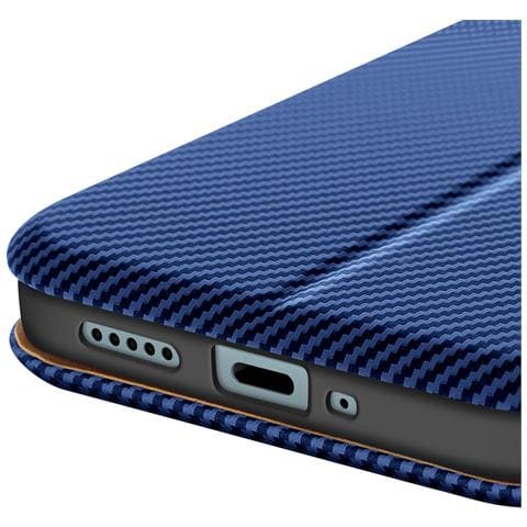 Custodia Effetto Carbonio Per Redmi Note 14 Pro Con Portacarte - Foto 10