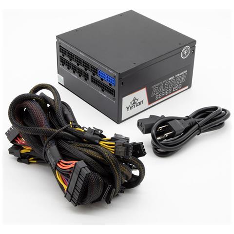 Alimentatore Raiden Serie 500 Rgb 850w 80 Plus Oro Modulare - Foto 1