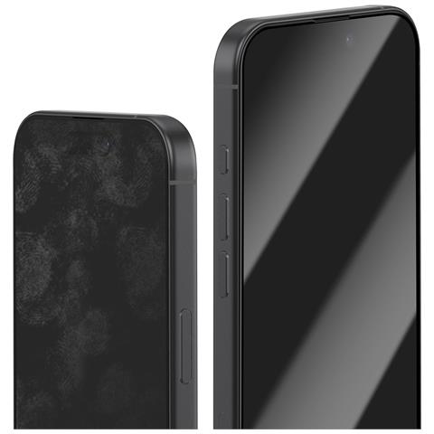 Vetro Temperato Per Iphone 17 Multistrato Antishock Con Applicatore, Nero Transparente - Foto 2