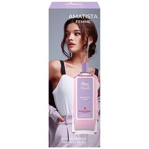 Acqua Di Profumo Donna 150 Ml Améthyste Olfattiva Floreale, Viola Chiaro - Foto 2