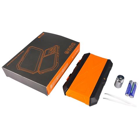 Bilancia Digitale Portatile Arancione Per Gioielli Con Piattaforma In Acciaio Inossidabile E Alloggiamento In Abs 500 G/0,01 G - Foto 1