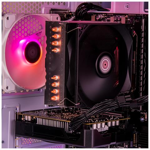 94170 PC /stazione di lavoro AMD Ryzen™ 7 5700X 32 GB DDR4-SDRAM 1 TB SSD NVIDIA GeForce RTX 5060 Windows 11 Home Bianco - Foto 5