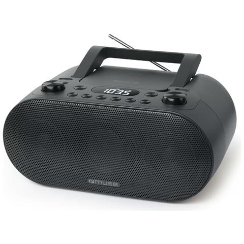 Radio Cd Portatile Nera - M35bt - Foto 1