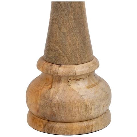 Pezzo Degli Scacchi Regina In Legno Di Mango Marrone D14x36h Cm - Foto 6