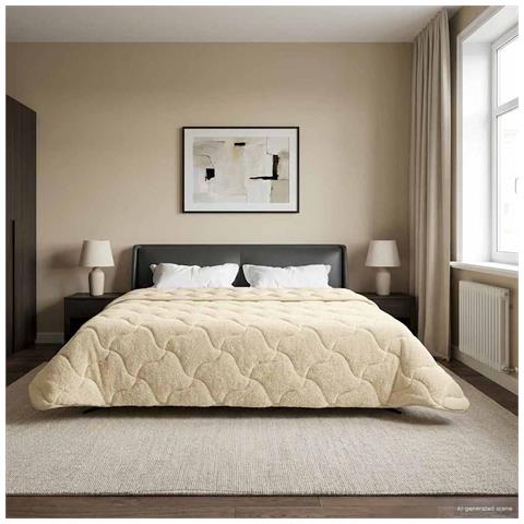 Piumone Completo Annuale Trapuntato Crema 200 x 240 cm - Foto 2