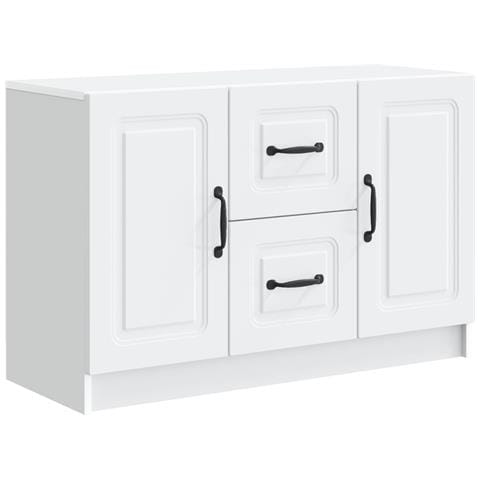 Credenza Bianco 89 x 34,5 x 57 cm Legno ingegnerizzato - Foto 1