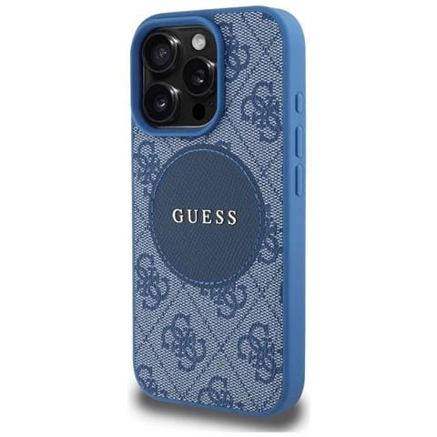 Custodia Per Iphone 16 Pro, Blu Guess Magsafe - Foto 2