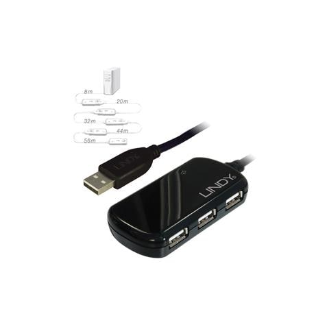 Prolunga attiva USB 2.0 Pro con Hub, 8m - Foto 1