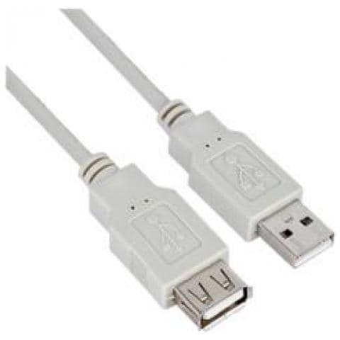 Cavo USB A Maschio / A Femmina 1.8 m Colore Bianco - Foto 1