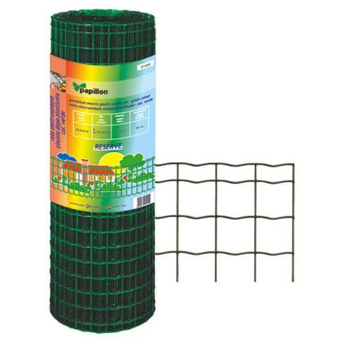 Rete zincata elettrosaldata rivestita in PVC per recinzione 1,83 x 25 m - Foto 1