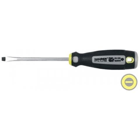Set 10 Cacciavite Plus Taglio Elettricisti Mm 5,5x100 Utensileria Manuale - Foto 1