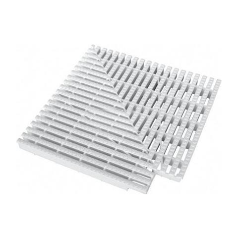 Angolo 90 Piscina Griglia Bordo Sfioro 245 X 22 - Foto 1