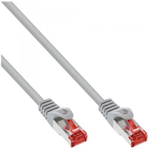 Cavo Patch Lan, S /ftp (pimf), Cat. 6, 250mhz, Pvc, Cca, Grigio, 10m - Foto 1