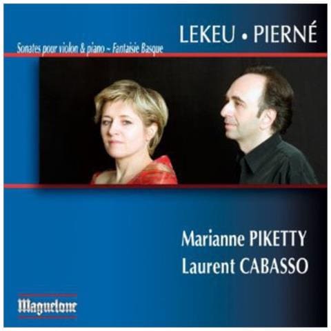 Audio Cd Lekeu / Pierne / Piketty / Cabasso - Sonates Pour Violon Et Piano / Fantaisie Basque - Foto 1