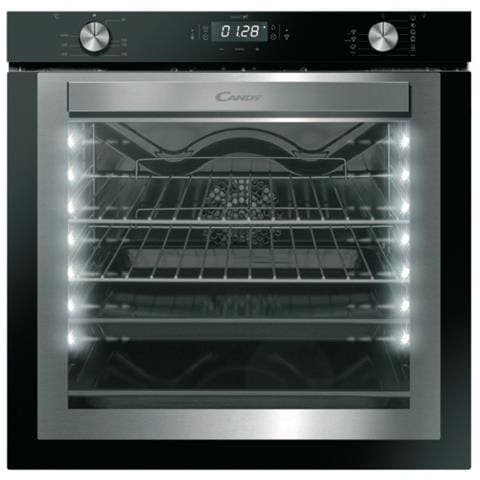 CANDY - Forno Elettrico da Incasso FCXNE825VX WIFI Capacità 80 L  Multifunzione Ventilato Colore Acciaio inox / Nero - ePRICE