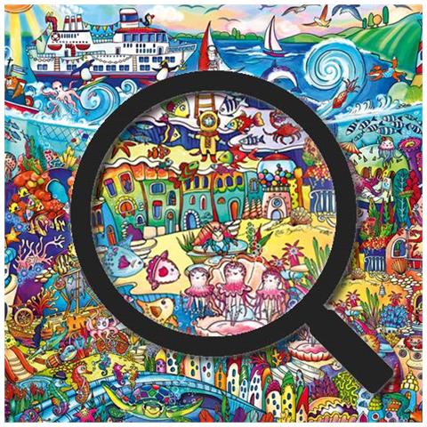 29839 Magic Sea, Berman Triangolare Di Puzzle - Foto 2