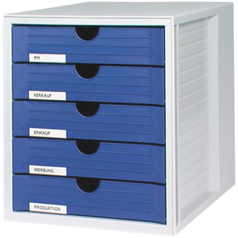 Casset. Systembox 5 Cassetti Blu - Foto 1