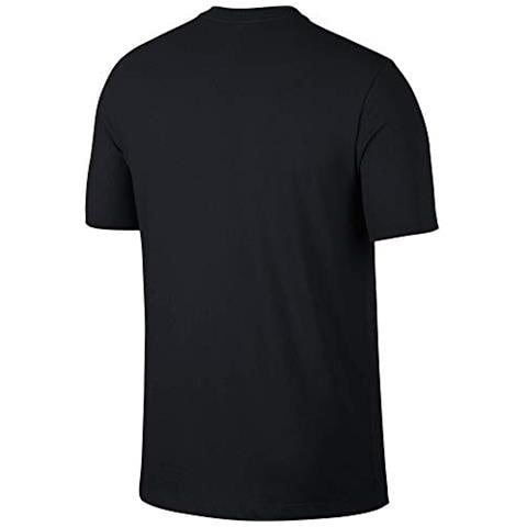 M Nk Dry T Dfc Solid Crew Uomonero / Bianco Xl - Foto 5